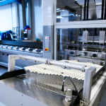 Dividella NeoTOP toploading vaccine packaging lines from Körber