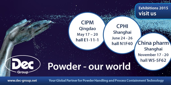 DEC announces China presence at leading 2015 fairs