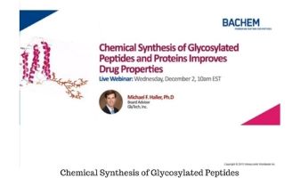 Chemical Synthesis of Glycosylated Peptides