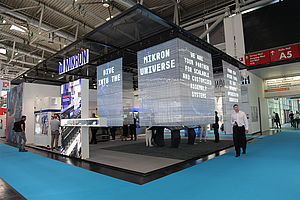 Mikron inspires the public with trendsetting automation solutions at Automatica 2018