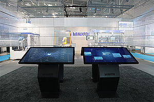 Mikron inspires the public with trendsetting automation solutions at Automatica 2018