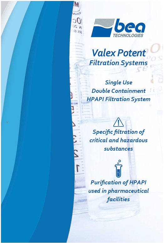 BEA Technologies showcasing innovative filtration solutions at Pharmintech Bologna