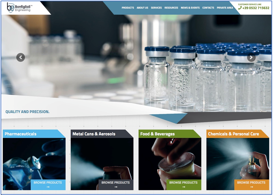 Bonfiglioli Engineering refreshes website