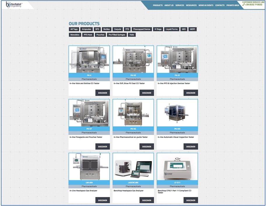Bonfiglioli Engineering refreshes website