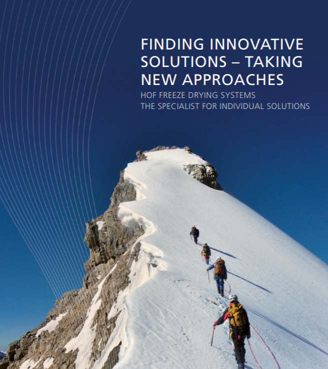 Freeze Drying Systems – Finding Innovative Solutions by Hof