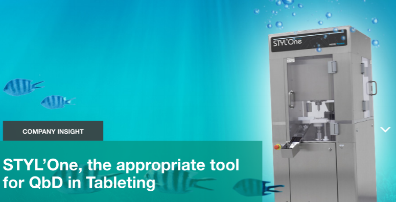 STYL’One, the appropriate tool for QbD in Tableting