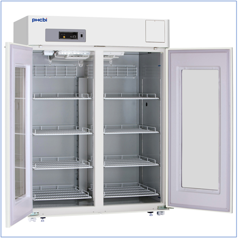 Large Capacity Pharmaceutical Refrigerator: PHCbi MPR-1412 Series