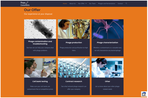 Phage Consultants re-engineers online presence with new website