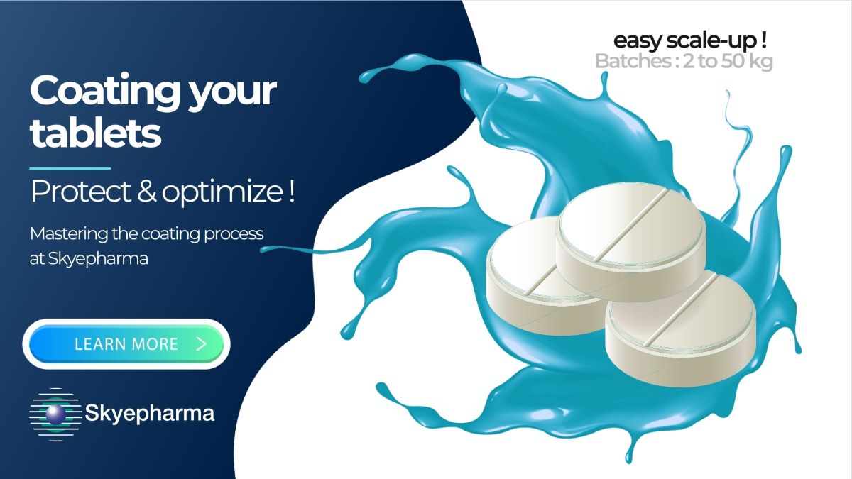 Skyepharma invests in new tablet coating technology